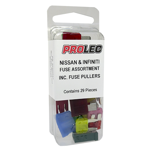 Includes a variety of Fuses & Fuse Puller