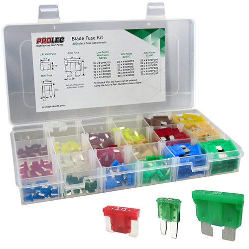 Blade Fuse Assortment Kit 300 piece