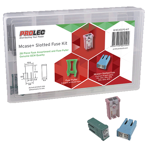 29 piece Slotted MCase+ fuse assortment