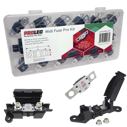 Includes fuses and fuse blocks 32VDC