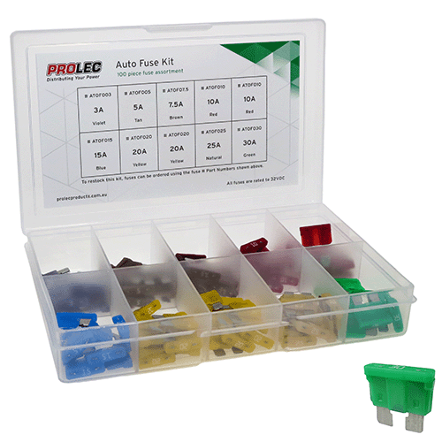 100 piece Auto fuse 32VDC