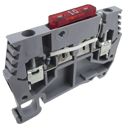 Morsettitalia 435 Series Din Rail Mount Fuse Carriers