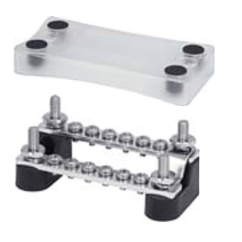 Prolec BBD6M4S Dual Row Stepped Busbar with Cover
