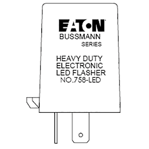 Bussmann No-758-LED Flasher Relay