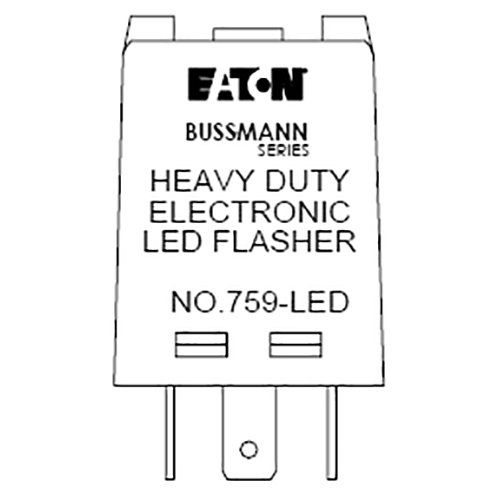 Bussmann No-759-LED Flasher Relay