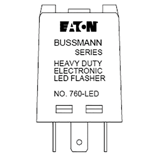 Bussmann No-760-LED Flasher Relay